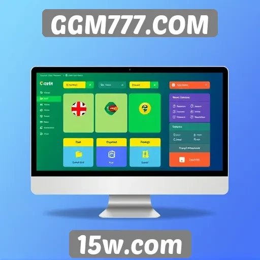 Interface do usuário do GGM777.COM é intuitiva e acessível